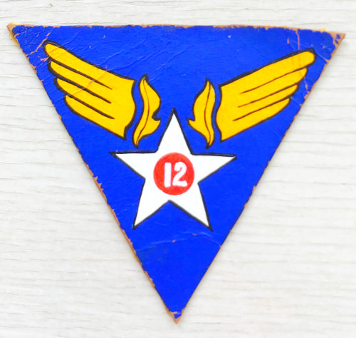 ww2 us 12th air force shoulder patch