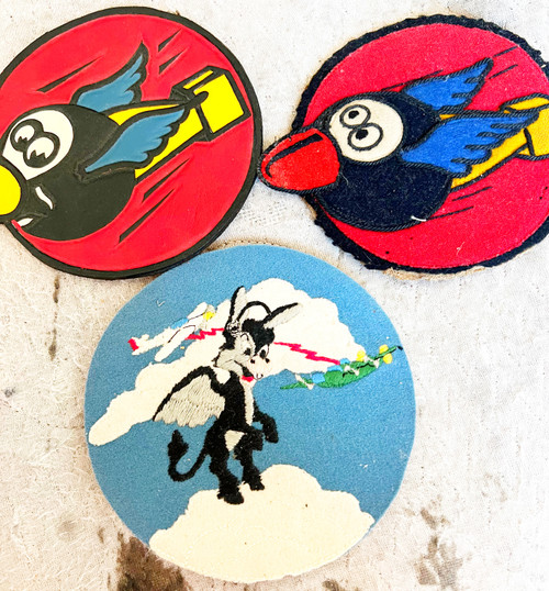 ww2 us 44th Bomb Group patches