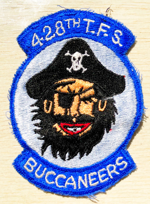 Korea us 428th tactical fighter squadron, Buccaneers patch