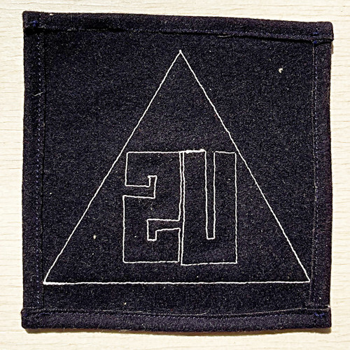 Ww2 us army civilians non combatants felt on felt patch B