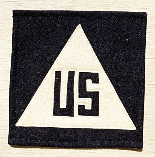 Ww2 us army civilians non combatants felt on felt patch B