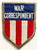 Ww2 us CBI war correspondent patch