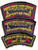 armed forces radio service patch 3 patches together