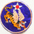 ww2 us china air task force silk on silk patch