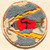 ww2 us 320th fighter squadron chenille patch