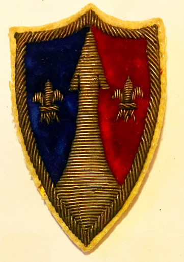 Ww2 US Army European Command Zone bullion patch