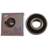 B&R Gold Deep Groove Ball Bearing 6302-2RS Generic,
Inside Diameter: 15mm 
Outside Diameter: 42mm 
Width: 13mm 
Seal Type: Rubber seal on both sides