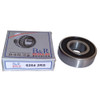 B&R Gold Deep Groove Ball Bearing 6204-2RS Generic,
Inside Diameter: 20mm 
Outside Diameter: 47mm 
Width: 14mm 
Seal Type: Rubber seal on both sides