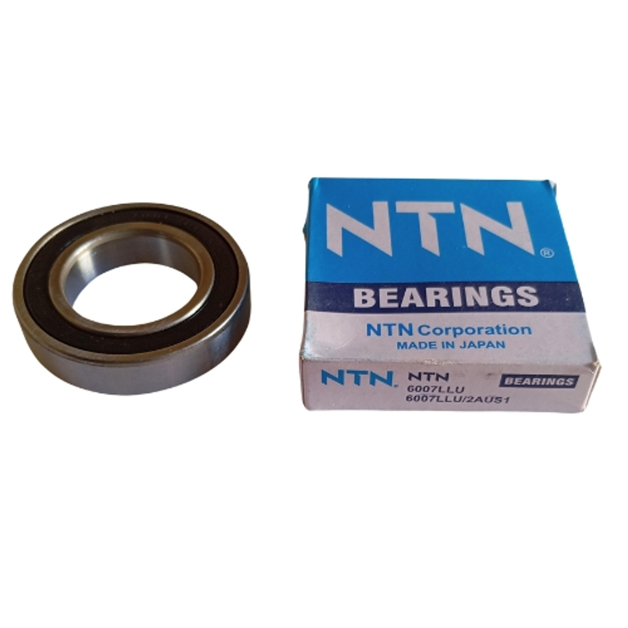 NTN 6007-LLU/2AUS1 Deep Groove Ball Bearing
Inside Diameter: 35mm 
Outside Diameter: 62mm 
Width: 14mm 
Seal Type: Rubber seal on both sides