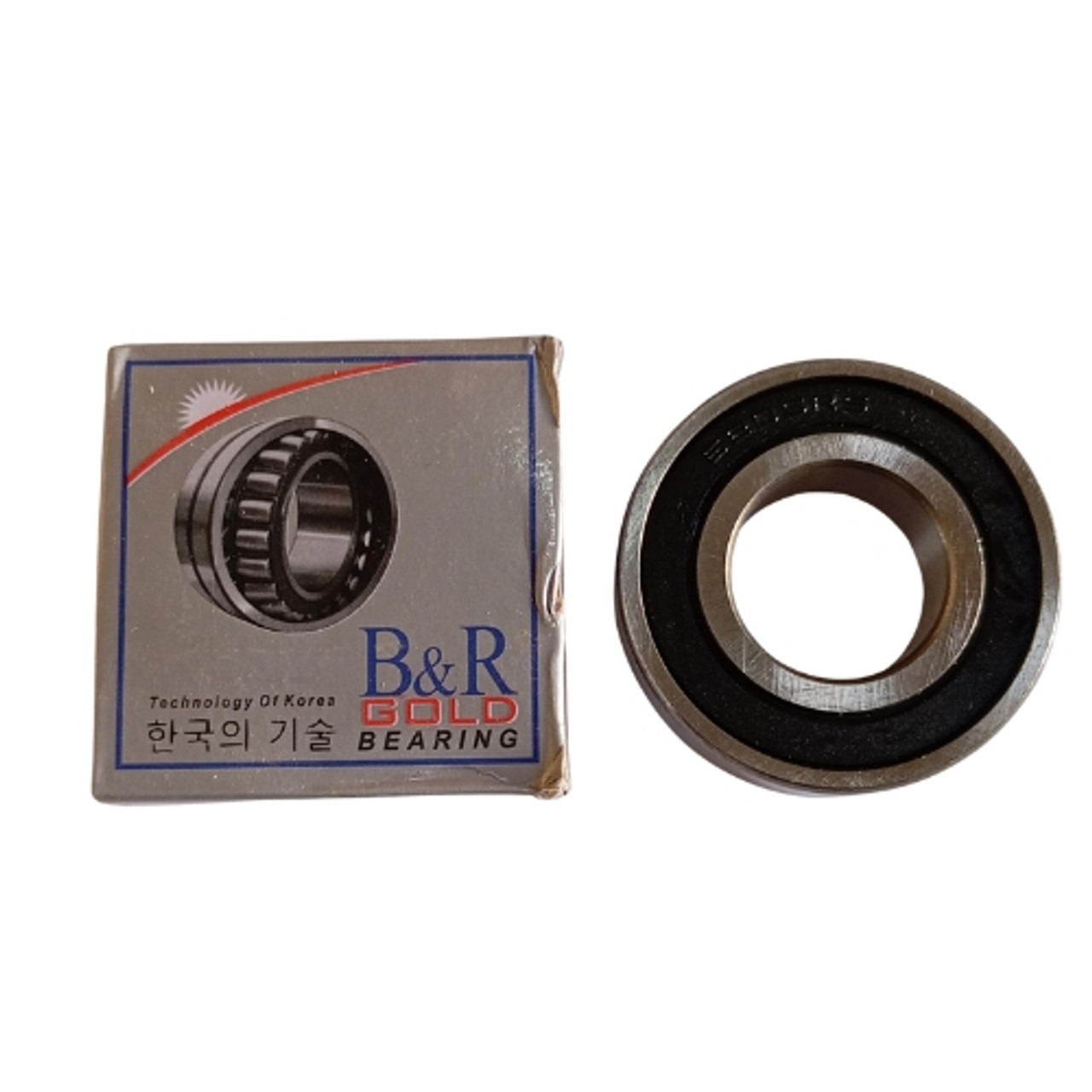 B&R Gold Deep Groove Ball Bearing 6205-2RS Generic,
Inside Diameter: 25mm 
Outside Diameter: 52mm 
Width: 15mm 
Seal Type: Rubber seal on both sides