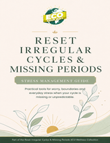 Reset Irregular Cycles & Missing Periods - Stress Management Guide