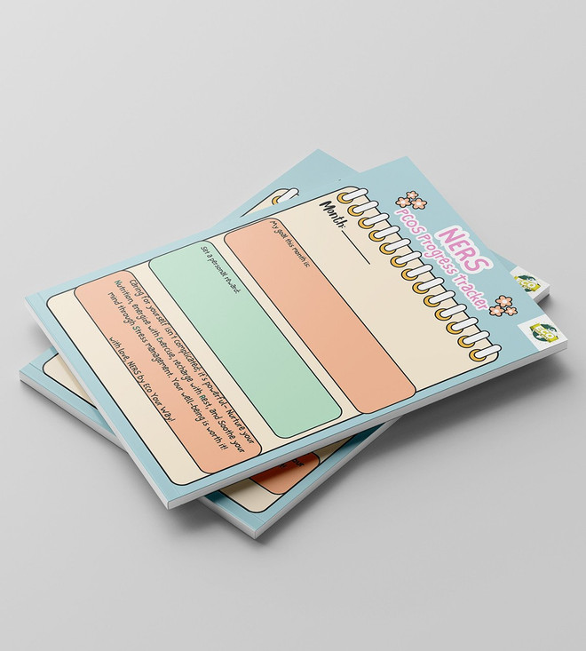 ECO YOUR WAY NERS PMOS PCOS Progress Tracker for easy healing habits to track PCOS symptoms.