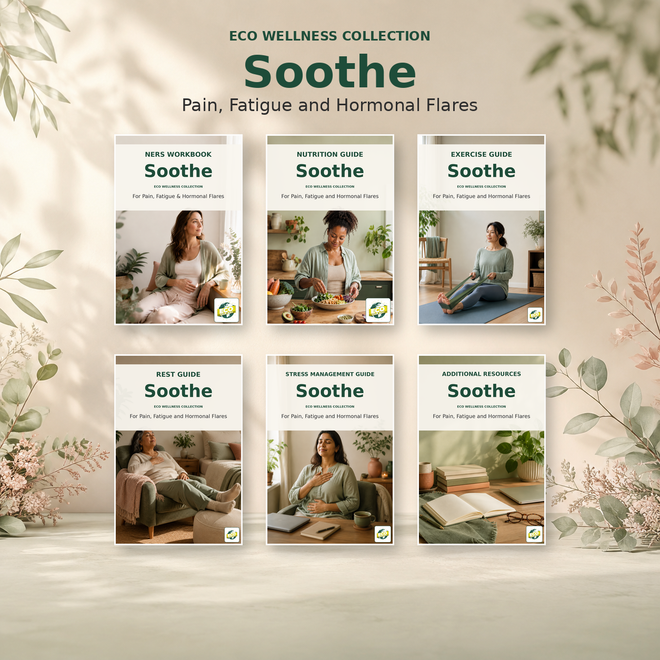 Soothe Pain, Fatigue & Hormonal Flares - ECO Wellness Collection Cover