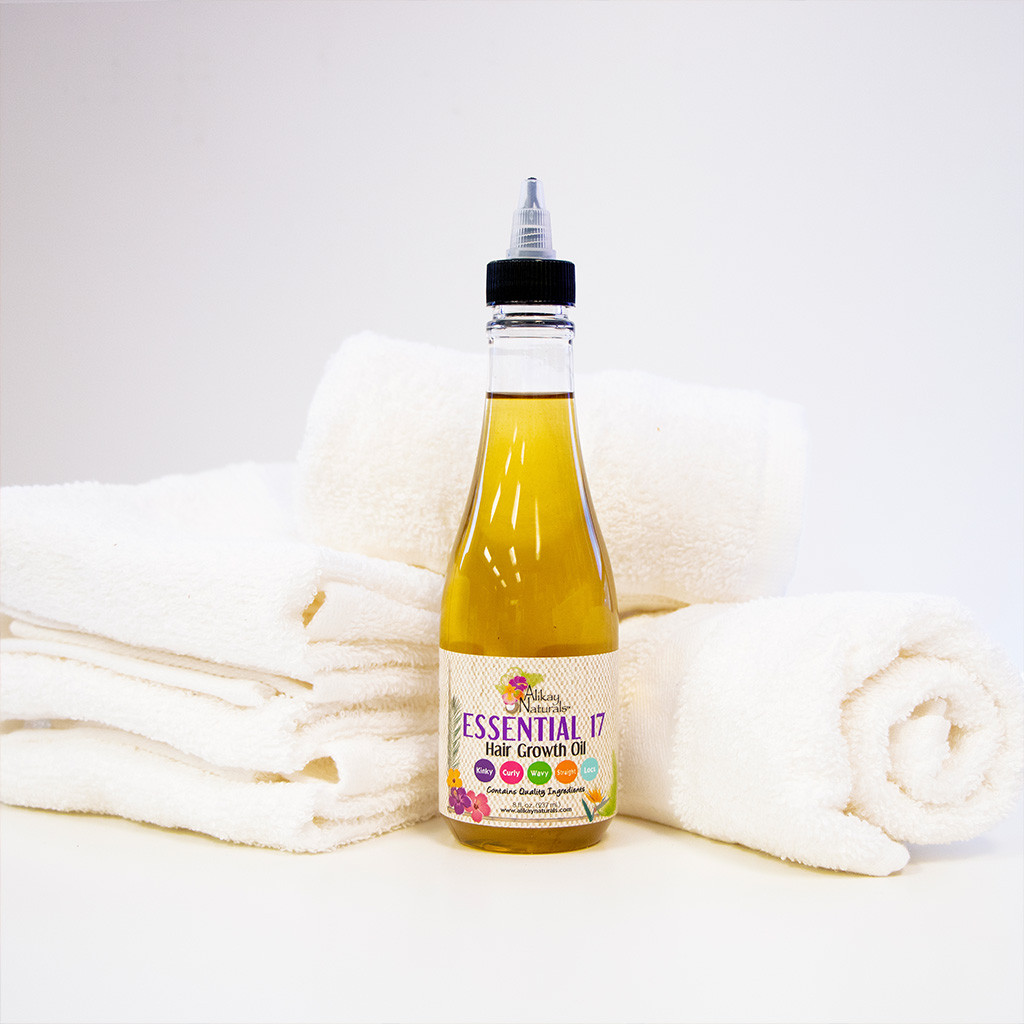 シアオイル Essential 17 Hair Growth Oil - Original Formula | Alikay Naturals