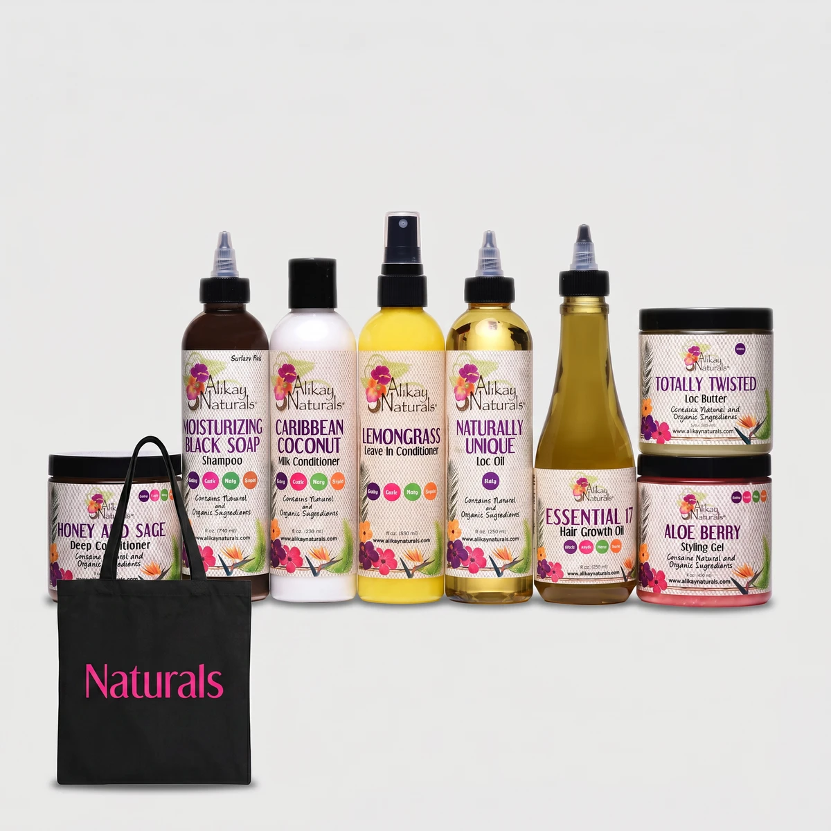 Healthy Locs Collection - 8 Natural Loc Products | Alikay Naturals