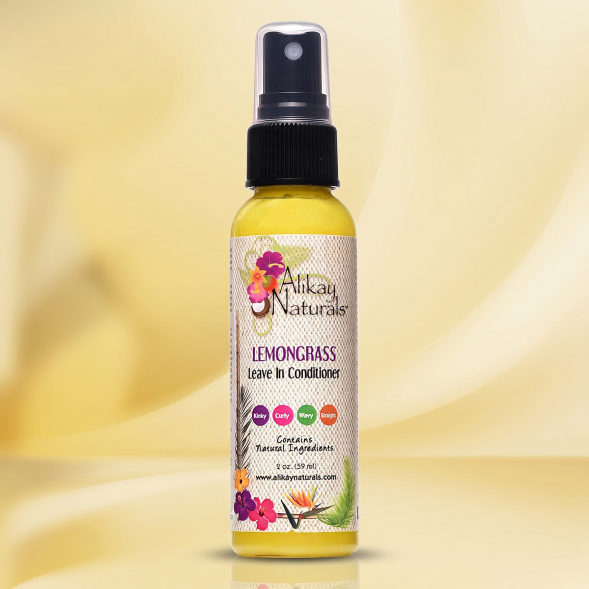 Lemongrass Leave In Conditioner Travel Size
