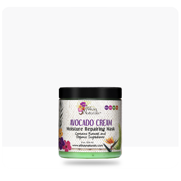 Avocado Cream Moisture Repairing Hair Mask | Alikay Naturals
