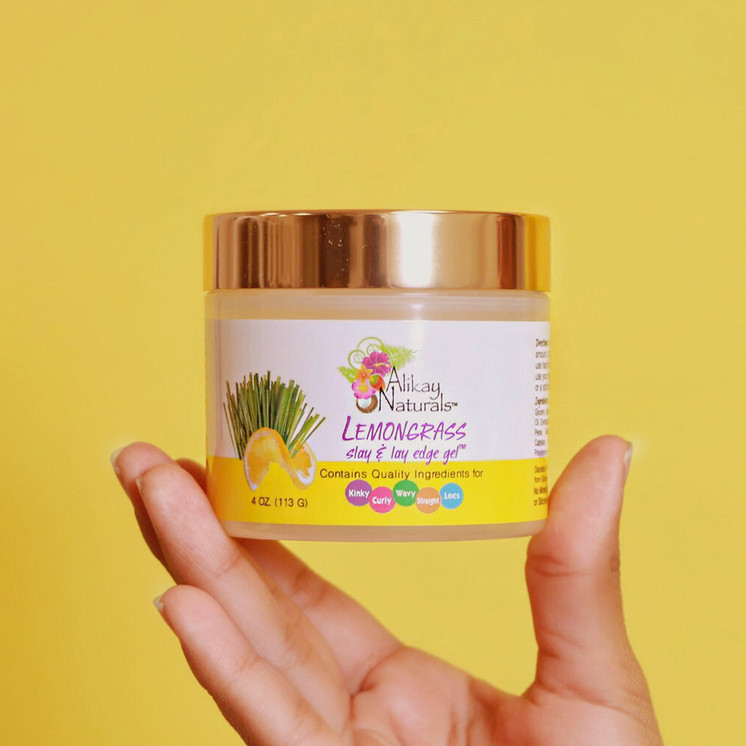 Lemongrass Slay and Lay Edge Gel