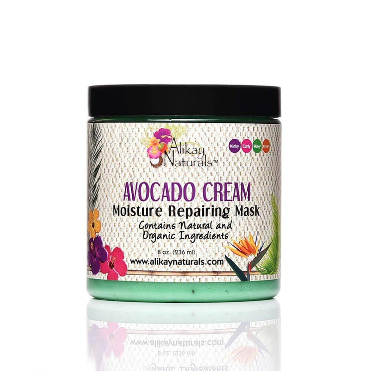 Avocado Cream Moisture Repairing Hair Mask | Alikay Naturals