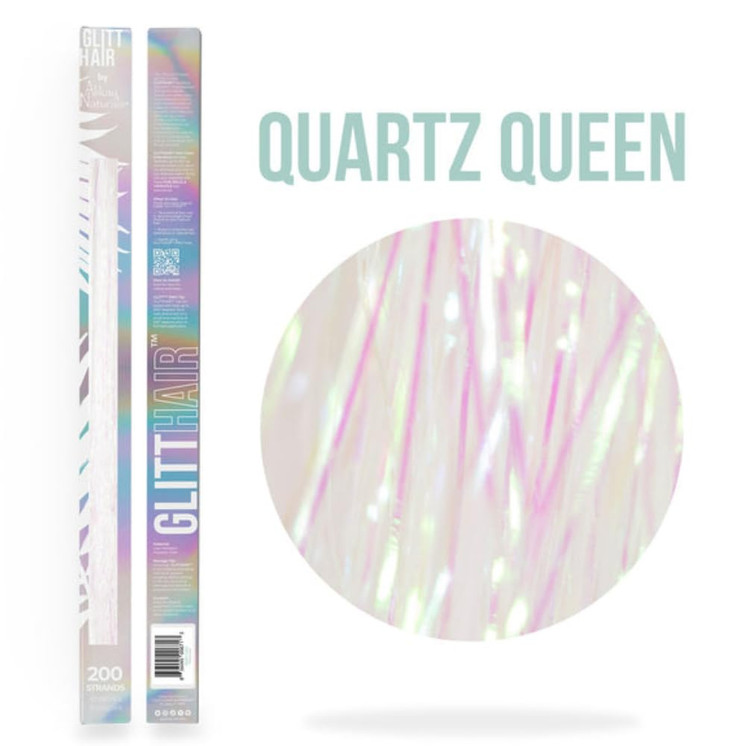 Alikay Naturals Glitthair™ Tinsel - Quartz Queen