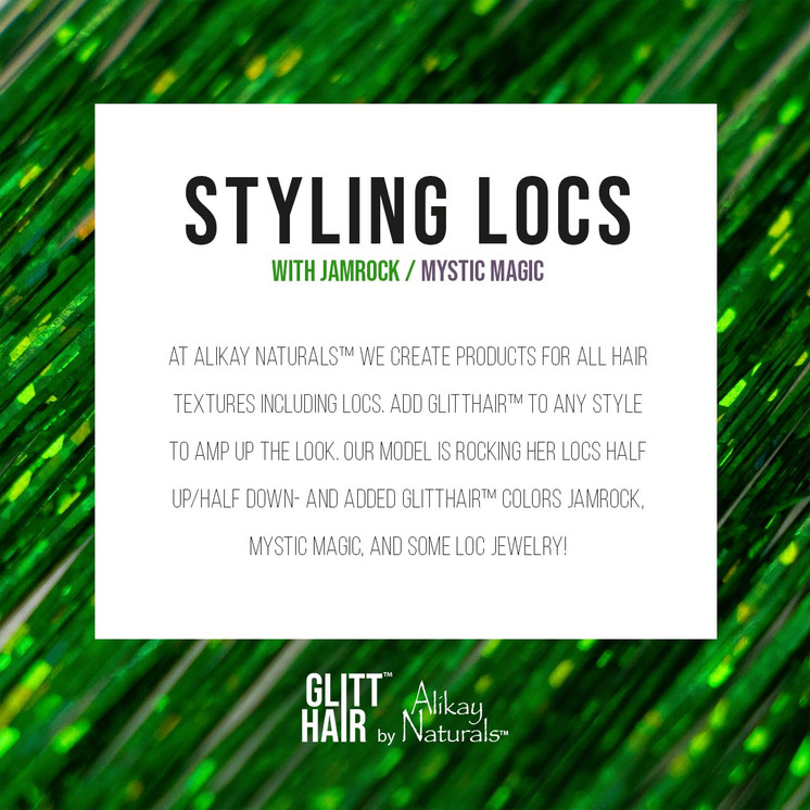 Alikay Naturals Glitthair™ Tinsel - Jam Rock