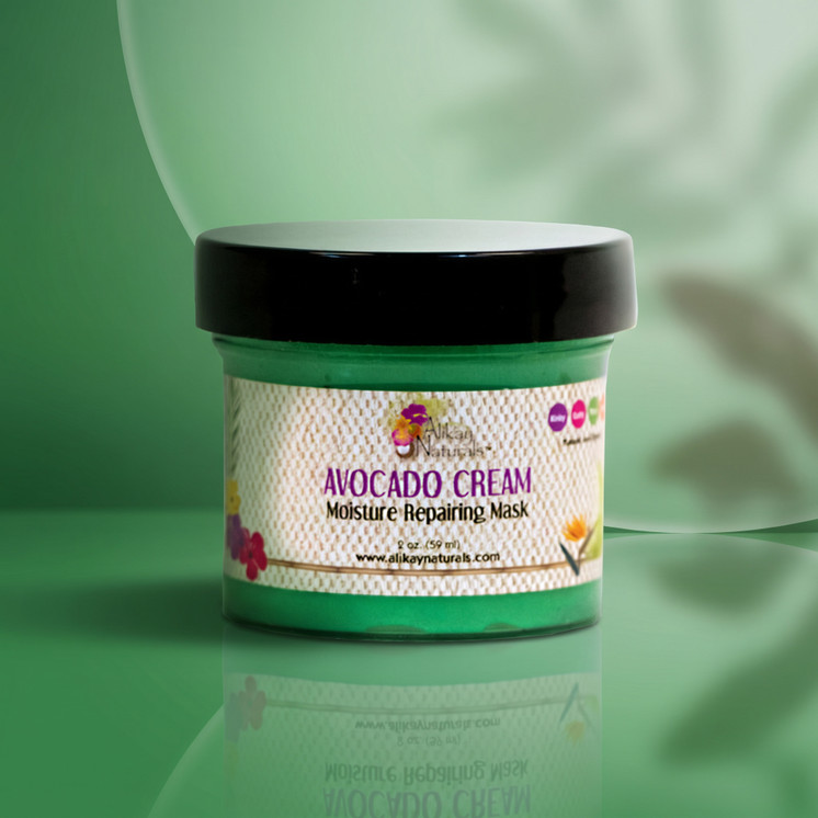 Avocado Cream Moisture Repairing Hair Mask Travel Size