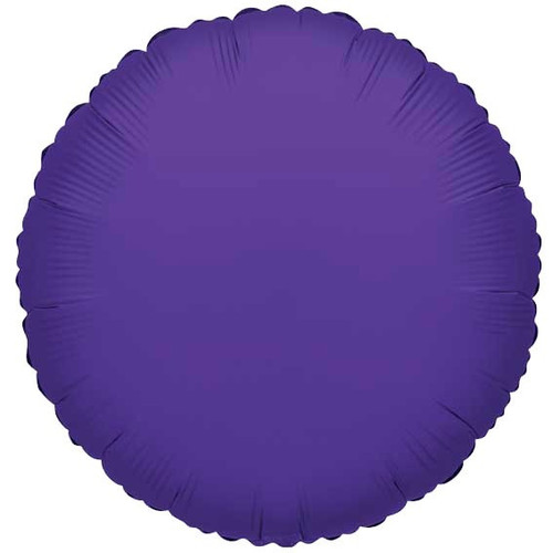 Purple Round Balloon