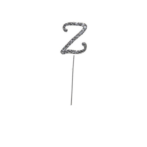 Diamante Letter &#39;Z&#39; Pick