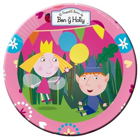 Ben and Holly Little Kingdom Party Lunch Plates (8pk)