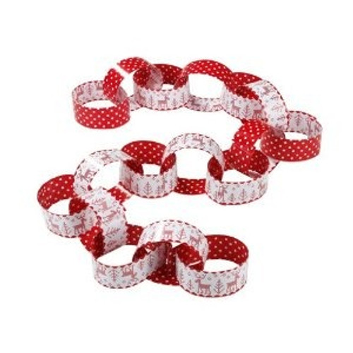 Rocking Rudolf Party Paper Chain - Discontinued