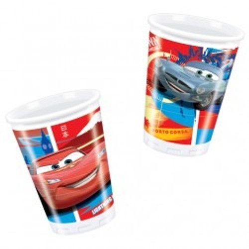 Disney Cars 2 Plastic Party Cups - Discontinued