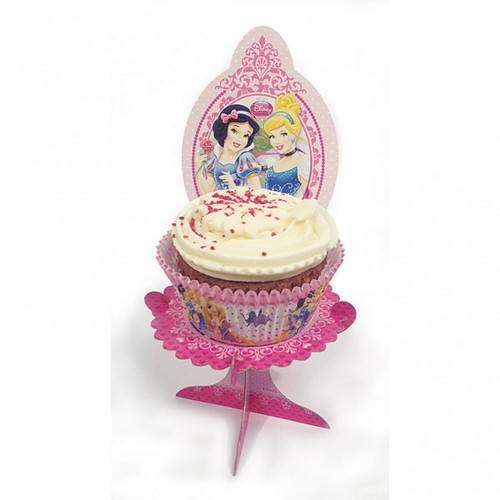 Disney Princess Sparkle Individual Cup Cake Holders - Discontinued