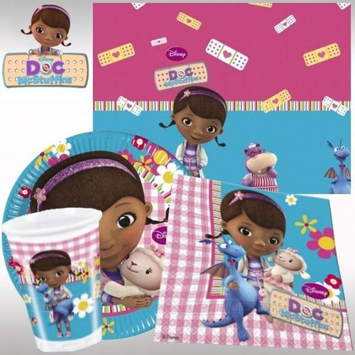 Doc Mcstuffins Party Deluxe Party Pack - Discontinued