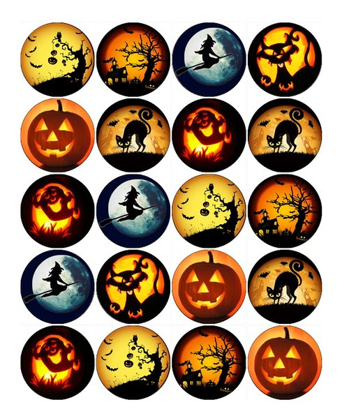 Halloween Cupcake Toppers - Discontinued