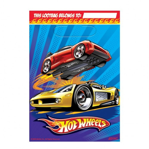 Hot Wheels Party Bags - Discontinued