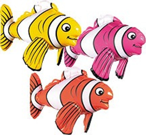 Inflatable Striped Fish - Discontinued