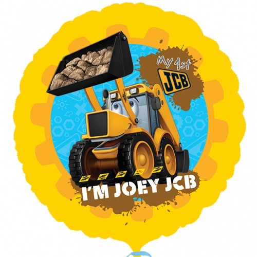 JCB Tractor Party Foil Balloon - Discontinued