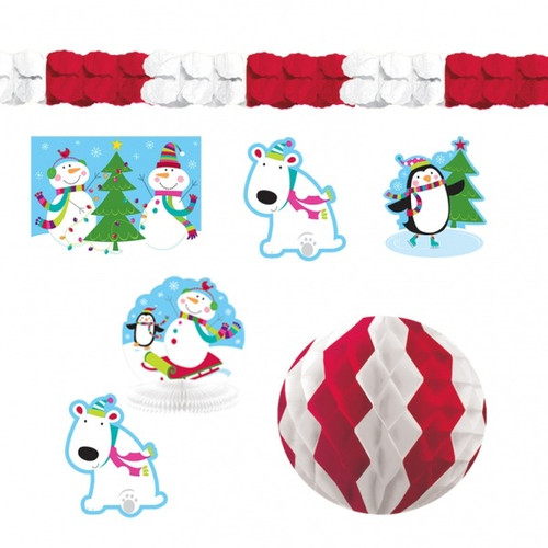 Joyful Snowman Party Room Decorating Kit - Discontinued