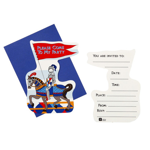 Knight Party Invitations - Discontinued