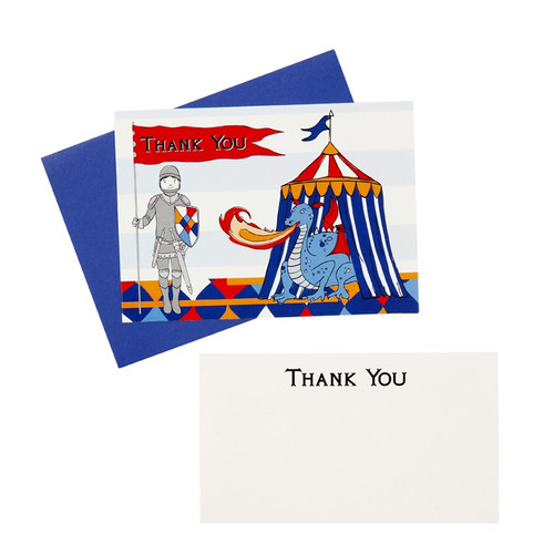 Knight Party Thank You Cards - Discontinued