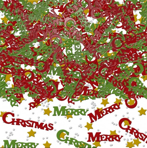 Merry Christmas Table Confetti - Discontinued