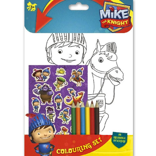 Mike the Knight Colouring Set - Discontinued