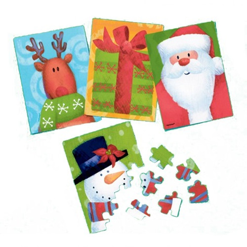 Mini Boxed Christmas Puzzle - Assorted - Discontinued