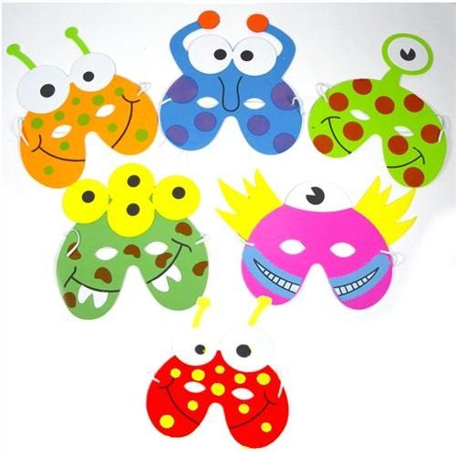 Monster Foam Party Masks (Assorted Designs)