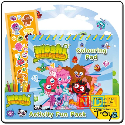 Moshi Monsters Activity Fun Pack - Discontinued