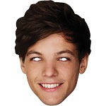 One Direction Party Louis Tomlinson Mask