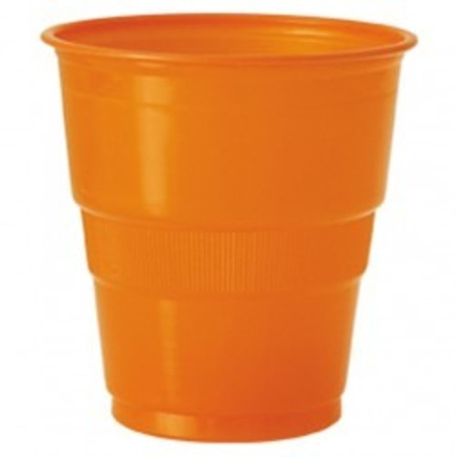 Orange Plastic Party Cups - Discontinued