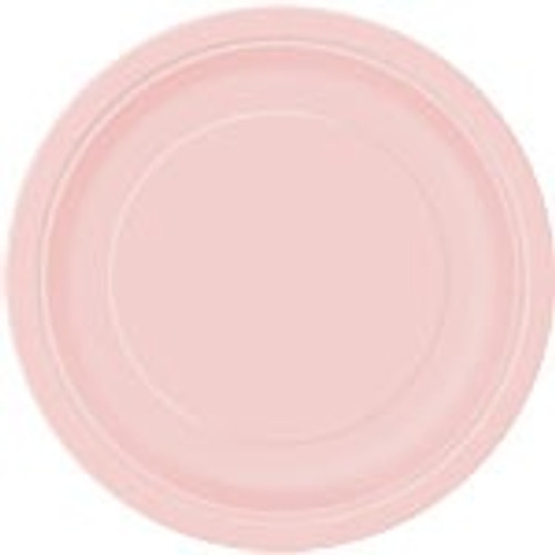 Pink Paper Party Plates (8pk) - Discontinued