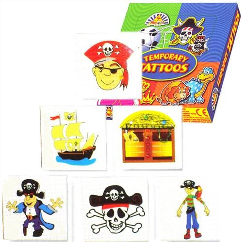 Pirate Tattoo (Assorted Designs) Pirate Tattoo (Assorted Designs)