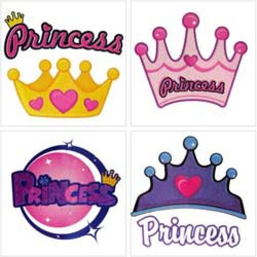 Princess Tattoo (Assorted Designs)
